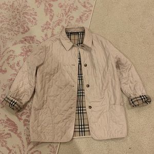 Burberry quilted jacket